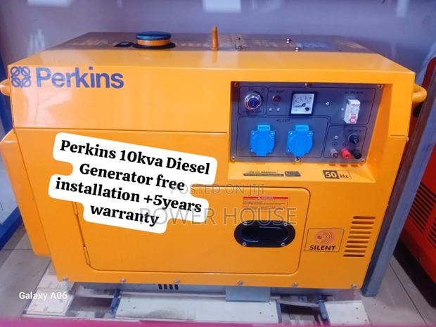 Omni Fabricator Perkins Diesel Generator 10kva Silent · Photo 1