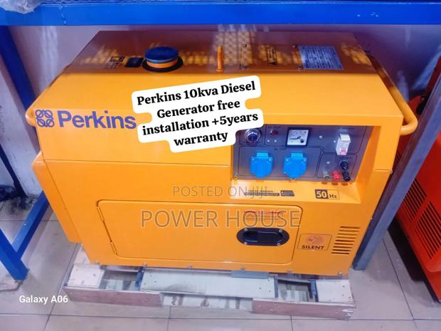 Byte Bloom Perkins Generator Diesel 10kva Silent · Photo 1