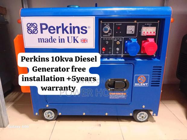Plot Weaver Perkins Diesel Generator 10kva Silent · Photo 1
