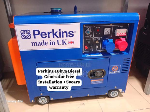 Quill Caster Perkins Diesel Generator 10kva Silent · Photo 1