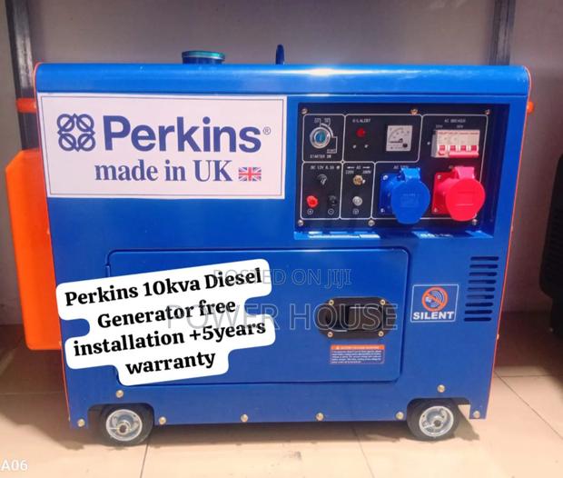 Muse Mile Perkins Diesel Generator 10kva Silent · Photo 1
