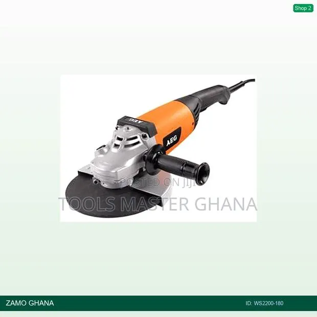 Angle Grinder 7inch 180mm 2200w - Ws2200-180 · Photo 1
