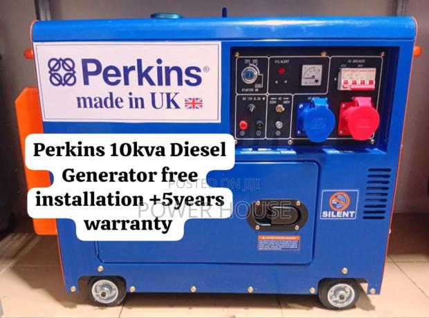 Dice Driver Perkins Diesel Generator 10kva Silent · Photo 1