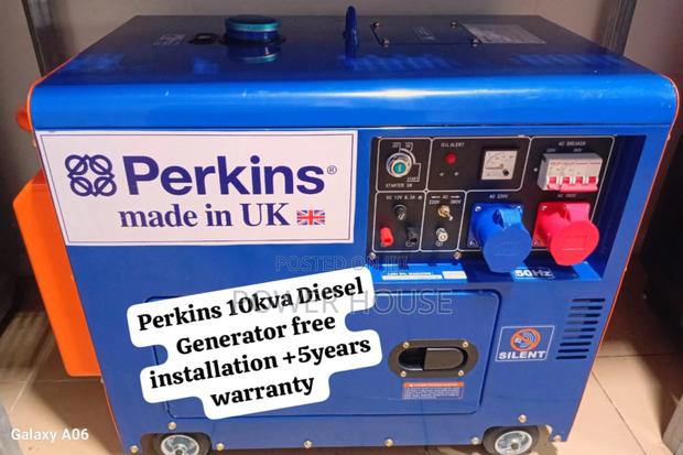 Shuffle Sphere Perkins Diesel Generator 10kva Silent · Photo 1