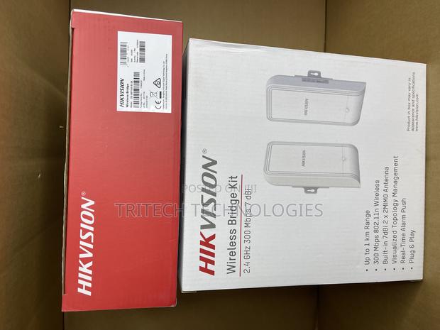 Hikvision Ds-3wf1000s-Ei-2n 2.4ghz 300mbps 1km Access Point · Photo 2