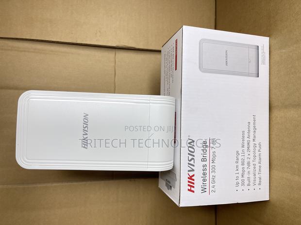 Hikvision Ds-3wf1000-Ei-2n 2.4ghz 300mbps 1km Access Point · Photo 2