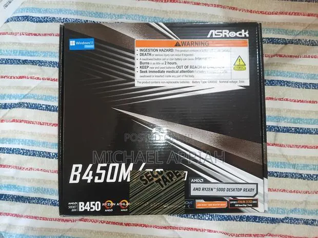 Ryzen 5 5500 + Asrock B450m AC R2.0 + 16gb DDR4 + 512gb SSD · Photo 3