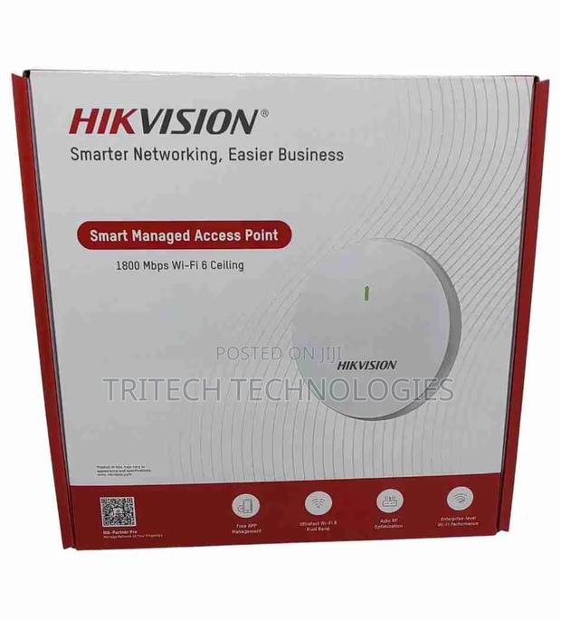 Hikvision Ds-3wap622g-Si Wi-Fi 6 U6-Pro 1800m Ceiling Access Point · Photo 1