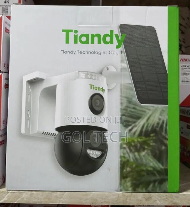 4g Dual Lens Solar Camera Tiandy Tc-H363u 6mp Universal Sim Camera · Photo 2