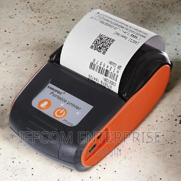 Portable Receipt Printer (Works With Bluetooth) · Photo 1