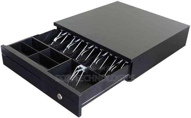 Heavy-Duty Electronic Cash Drawer – Secure, Reliable Pos-Ready · Photo 1