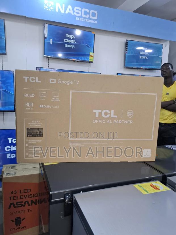 Quality and Affordable TCL 50 Inches Qled Smart TV Uhd · Photo 1