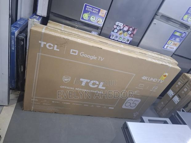 TCL 65 Inches Google TV Smart Uhd Brand New for Sale · Photo 1