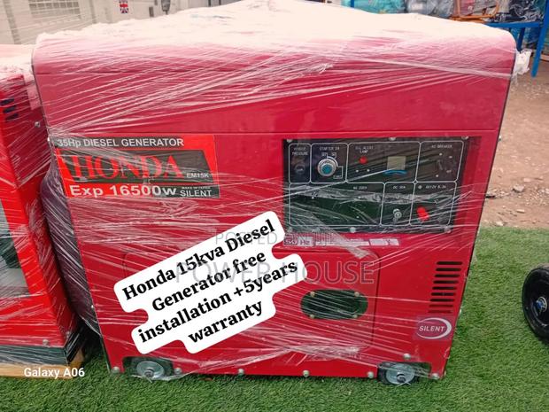 Troubleshoot Like a Pro Honda Diesel Generator 15kva Silent · Photo 1
