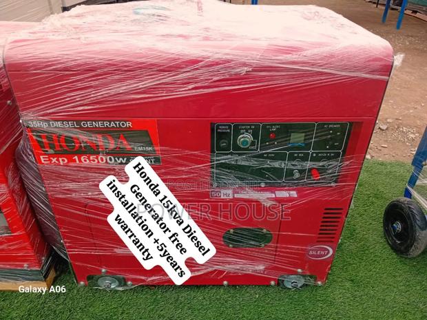 Fuel System Explained Honda Diesel Generator 15kva Silent · Photo 1