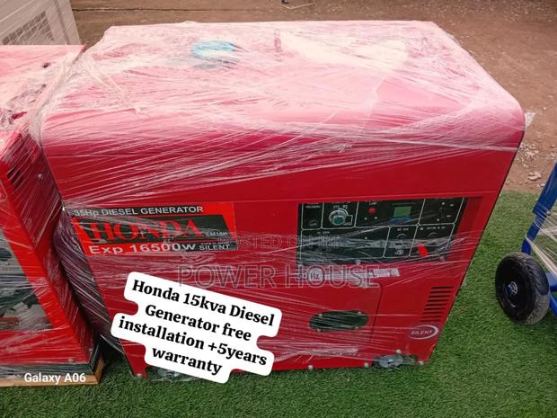 Advanced Techniques Honda Diesel Generator 15kva Silent · Photo 1