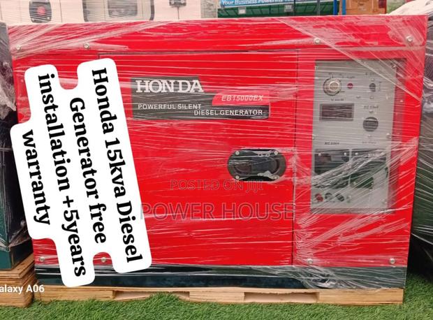 Smart System Honda Diesel Generator 15kva Silent · Photo 1
