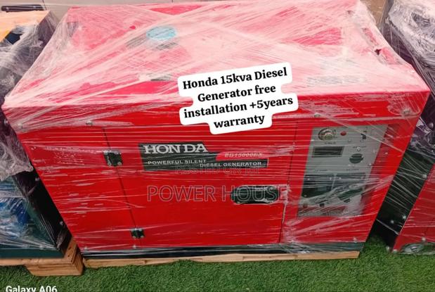 Integration Mystery Honda Diesel Generator 15kva Silent · Photo 1