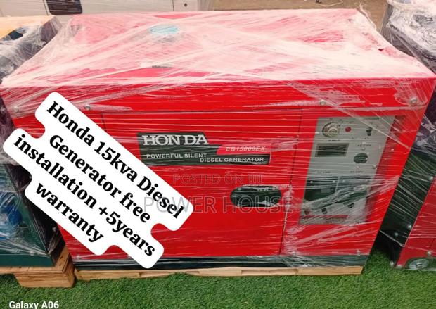 Hybrids System Honda Diesel Generator 15kva Silent · Photo 1