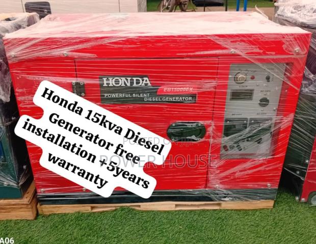 The Spark Forge Master Honda Diesel Generator 15kva Silent · Photo 1