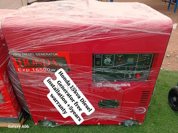 Titan's Breath Honda Diesel Generator 15kva Silent · Photo 1