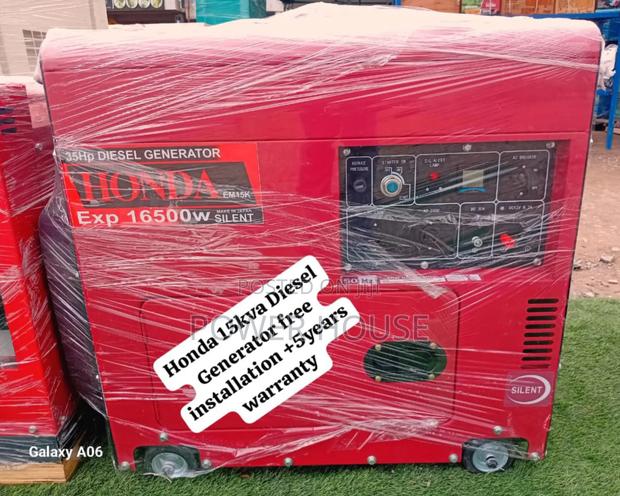 Quantum Hearth Honda Diesel Generator 15kva Silent · Photo 1