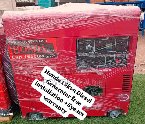 Rust Whisperer Honda Diesel Generator 15kva Silent · Photo 1