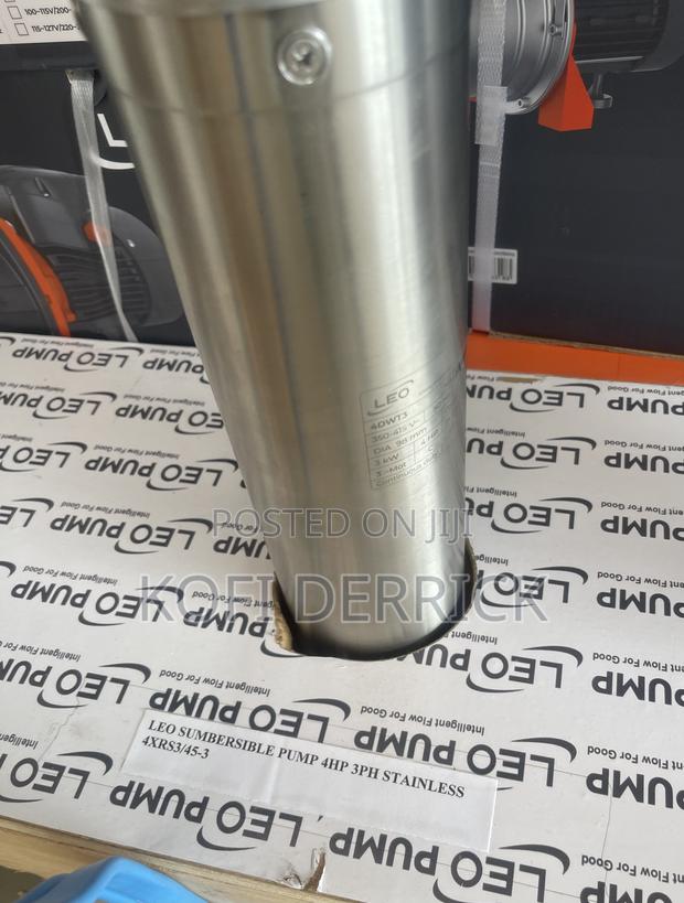 4hp Leo Borehole Pump - 3phase · Photo 3