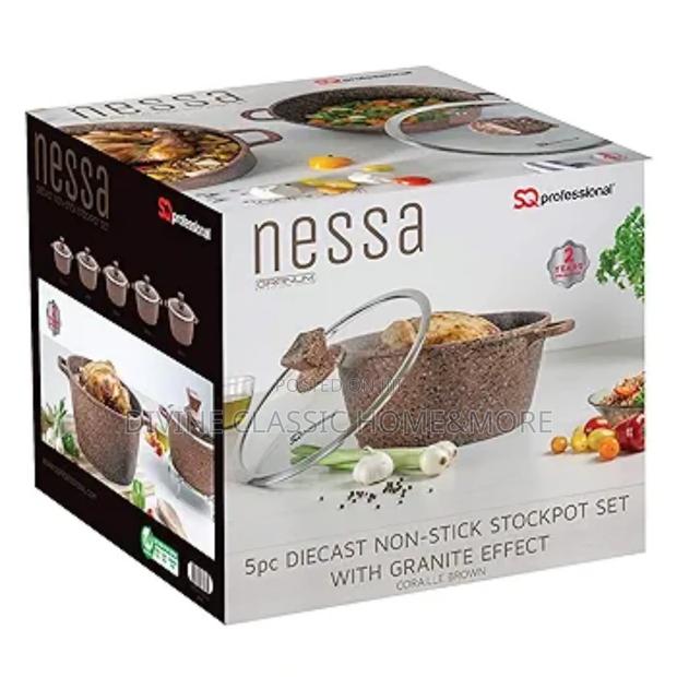 Sq Professional 10pcs Diecast Non-Stick Stockpot With Granite Effect · Photo 4