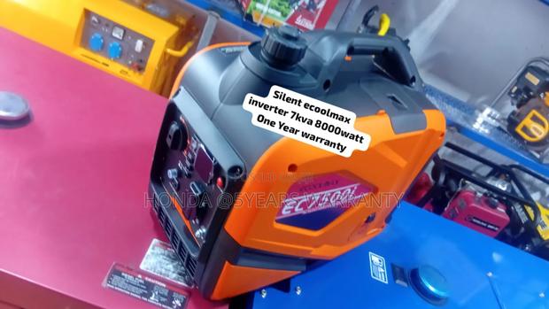 Inverter 7kva 7500watt Ecoolmax Petrol Generator 7kva 7500i · Photo 1