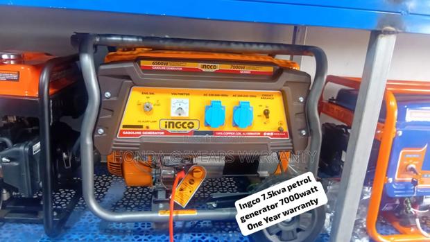 Ingco 7.5kva 7000watt Petrol Generator Ingco 7.5kva 7000watt · Photo 1