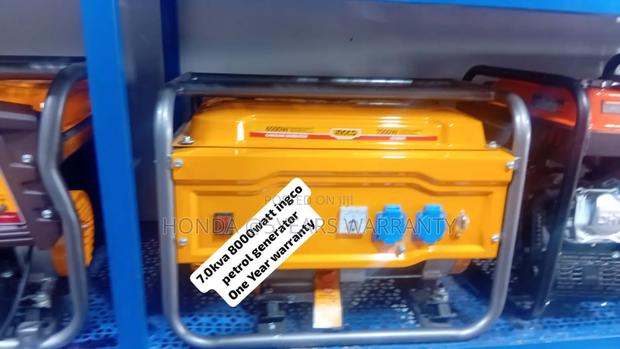 Ingco 7.0kva 7000watt Petrol Generator Pullstart Ingco · Photo 1