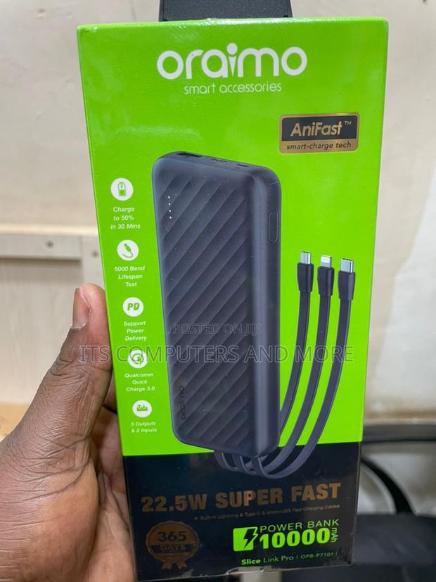 Oraimo10000mah 22.5w Power Bank · Photo 2
