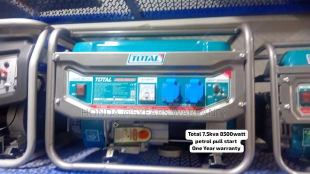 Quiet Petrol Total 7.5kva Generator 8500wat Pullstart 7.5kva · Photo 1
