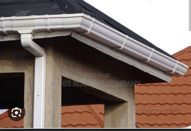 Rain Gutter Project by Kings Roofing · Photo 1