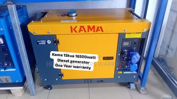 Commercial Power Kama 15kva 16500wax Diesel Generator 15kva · Photo 1