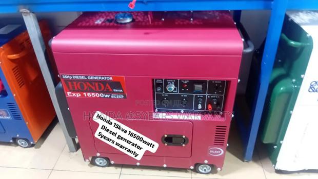 Reduce Fuel Consumption With Honda 15kva 16500watt Generator · Photo 1