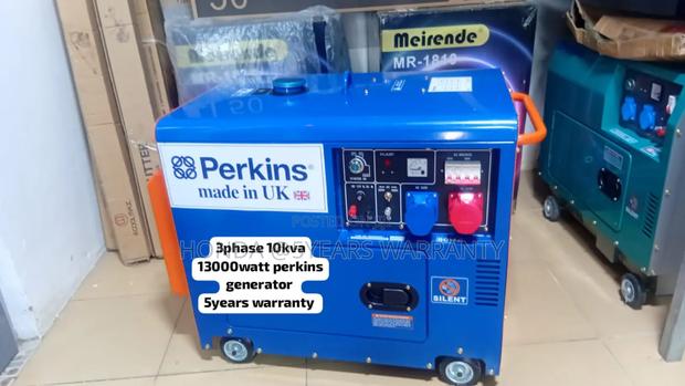 Industrial Grade Diesel Perkins 3phase Generator 10kva · Photo 1