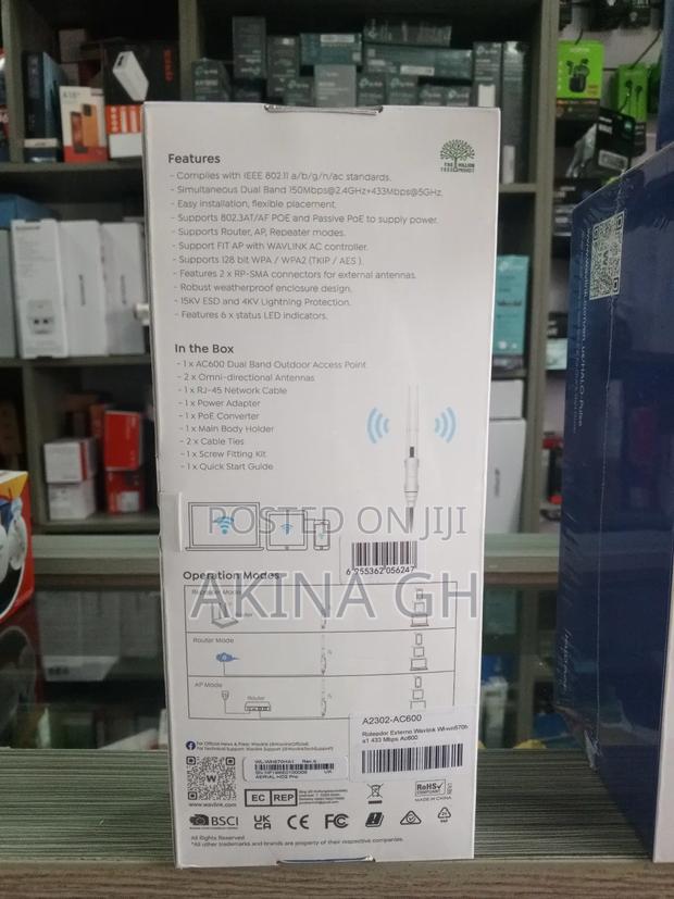 Wavink Ac600 Dual Band Outdoor Access Point Wl-Wn570ha1 · Photo 2