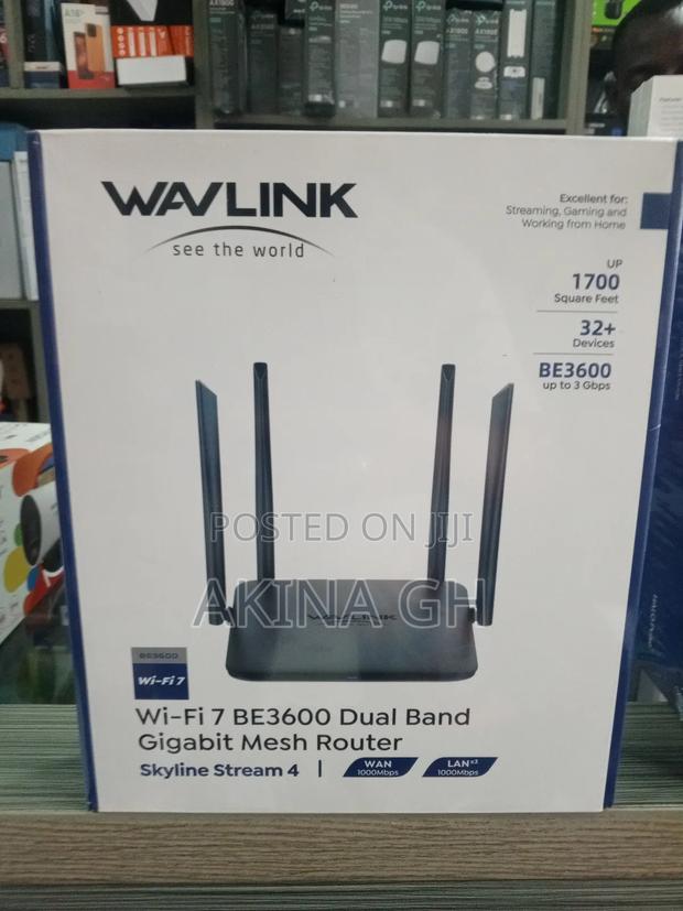 Walink Wi-Fi 7 Be3600 Dual Brand Gigabit Mesh Router · Photo 1