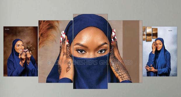 Pre - Order Customize Your High Hd Pic 5 Panels Wall Art Frame Canvas · Photo 1