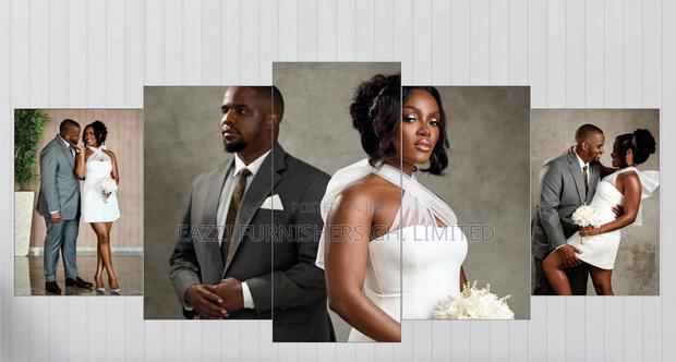 Capture Your Pictures Into 3d 5 Panels Canvas Wall Arts Frames Decor · Photo 1