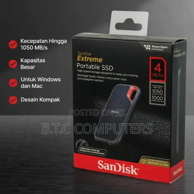 4tb Sandisk External Drive Ssd · Photo 1