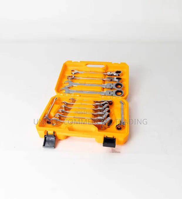 12pcs Flexible Ratchet Wrench Set · Photo 1