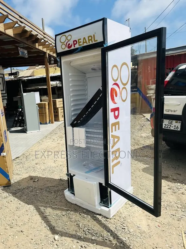 One Year Warranty Display Fridge Pearl PVC-4242 400L · Photo 1