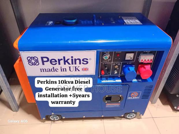 Simple Spin Perkins Diesel Generator 10kva Silent · Photo 1
