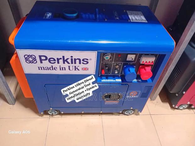 One Click Perkins Diesel Generator 10kva Silent · Photo 1