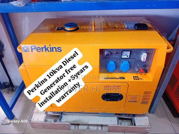 Quick Spark Perkins Diesel Generator 10kva Silent · Photo 1