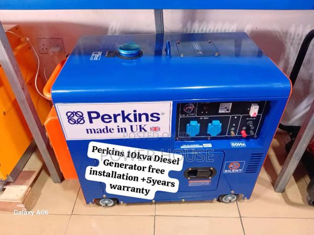 Thought Spark Perkins Diesel Generator 10kva Silent · Photo 1