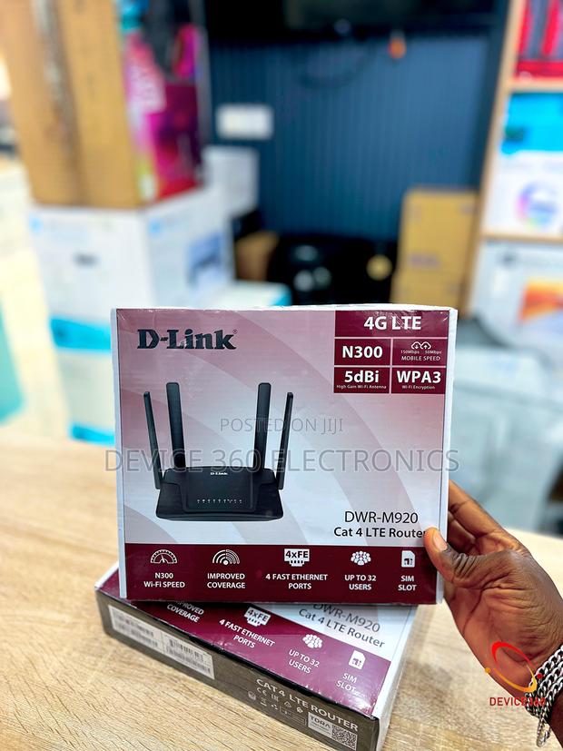 D-Link DWR-M920 Cat 4 Lte Router · Photo 2